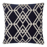 Laura Ashley Maddison Midnight Embroidered Cushion
